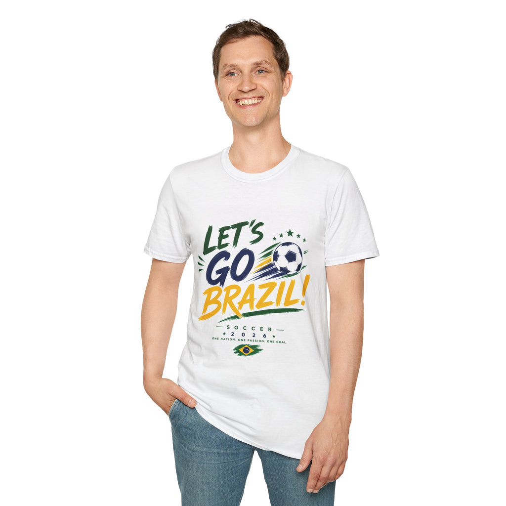 Brazil World Cup Soccer T-Shirt - Brazilian Design