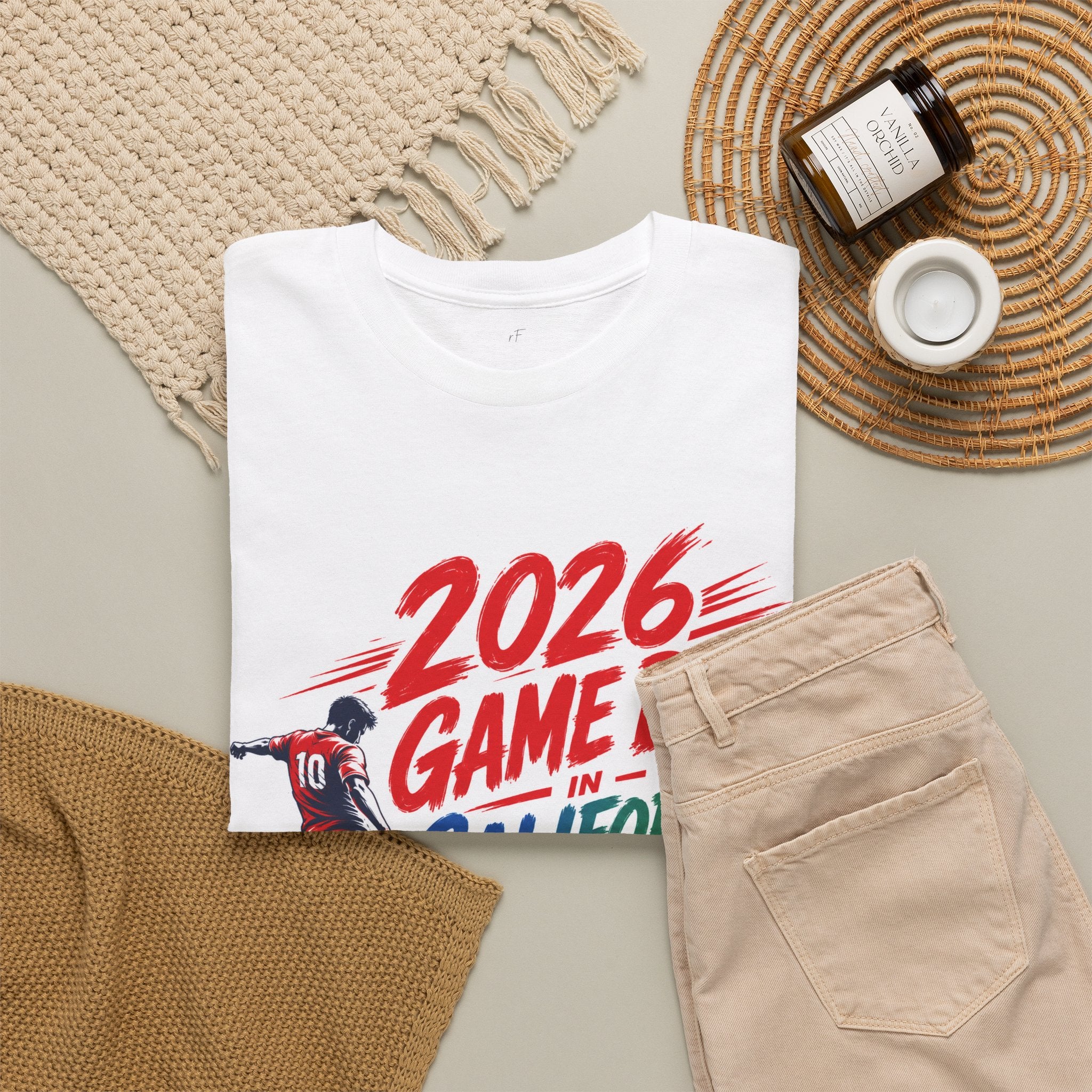 2026 World Cup Unisex California Soccer T‑Shirt — Cali Tee