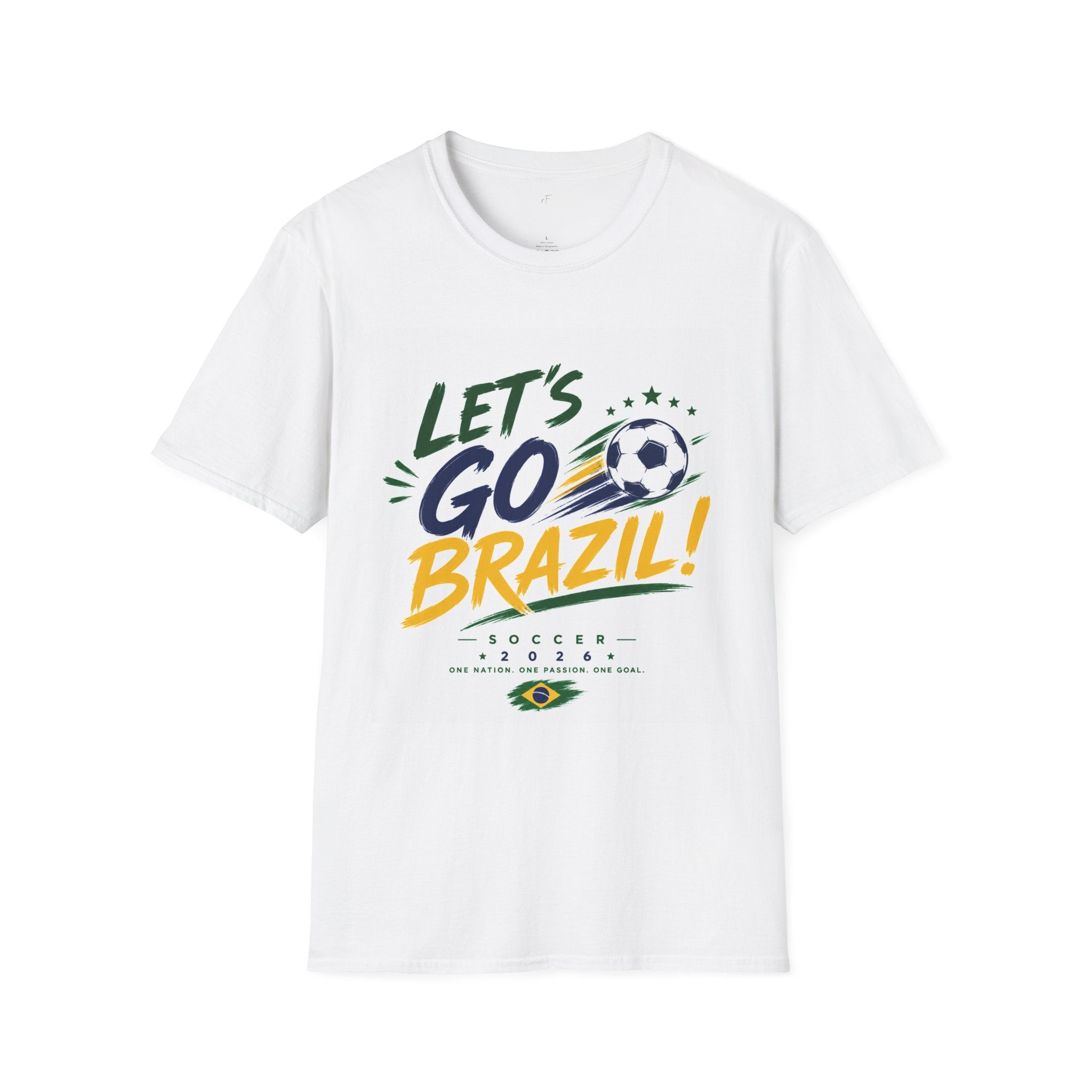 Brazil World Cup Soccer T-Shirt - Brazilian Design