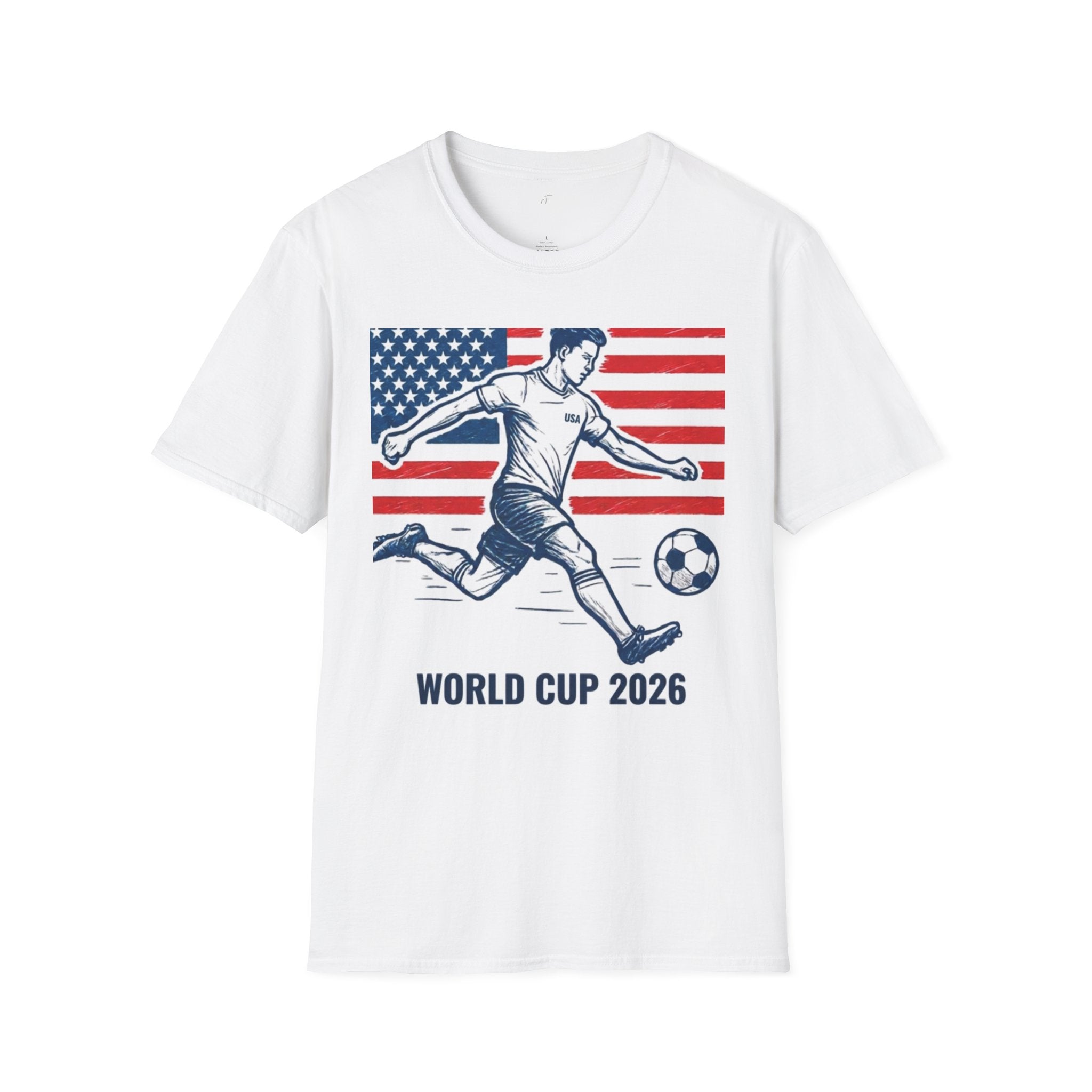 Unisex World Cup Soccer T-Shirt — USA Design