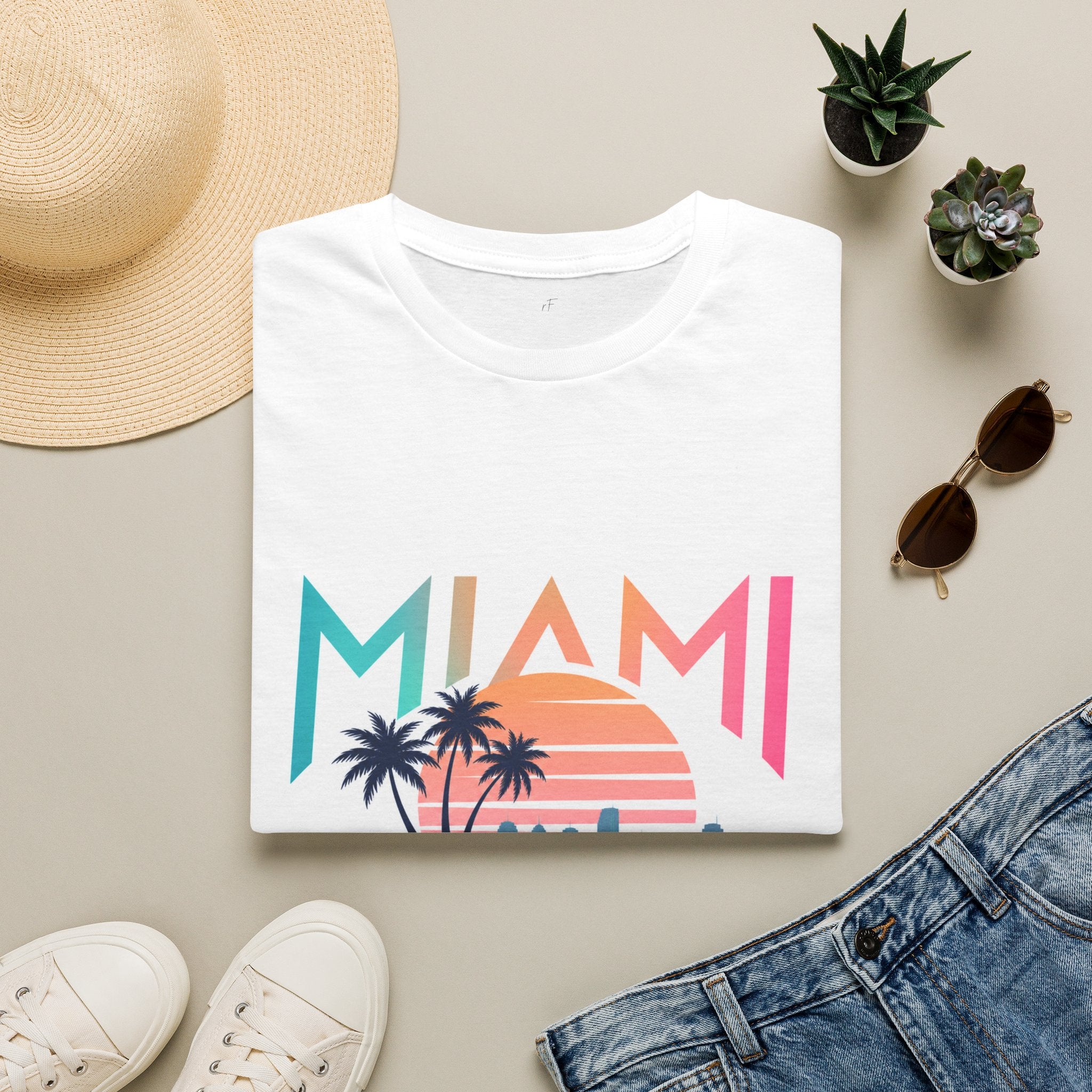 Unisex World Cup Soccer T-Shirt — Miami Design