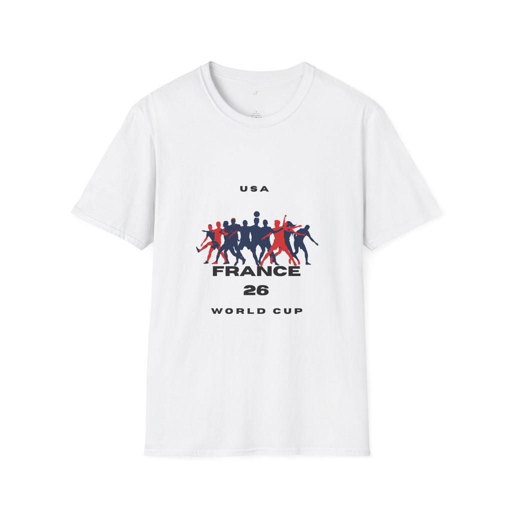 France Unisex World Cup Soccer T-Shirt — France Design