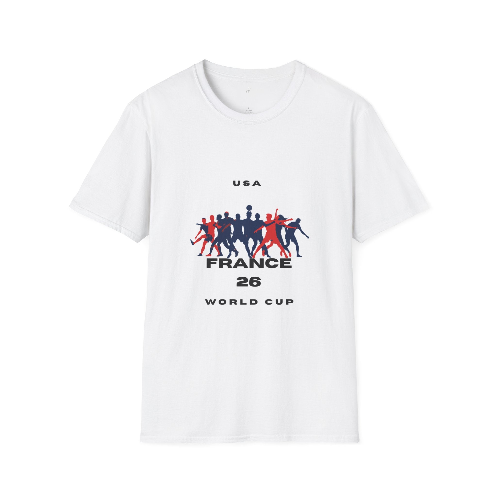 France Unisex World Cup Soccer T-Shirt — France Design