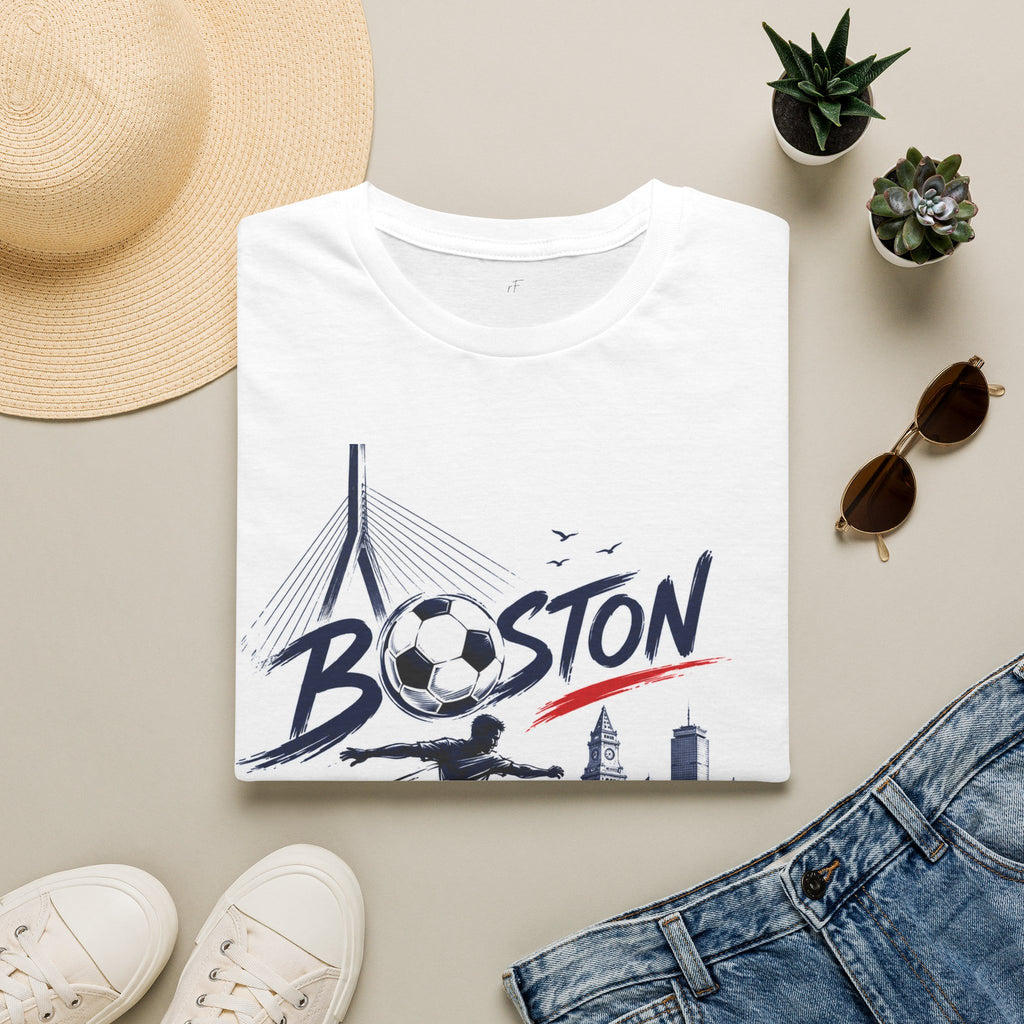 Bostonians Unisex World Cup Soccer T-Shirt — Boston Design