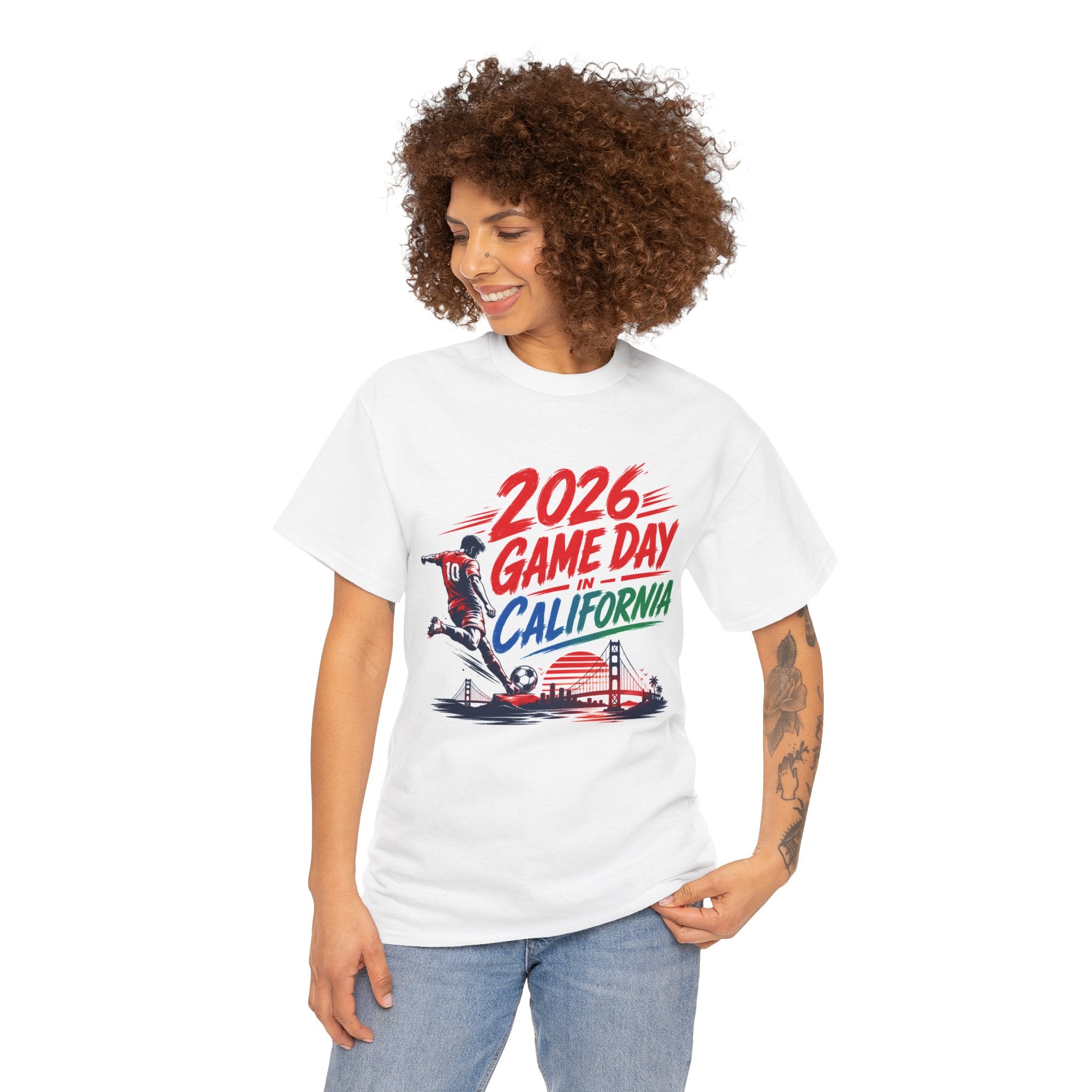 2026 World Cup Unisex California Soccer T‑Shirt — Cali Tee