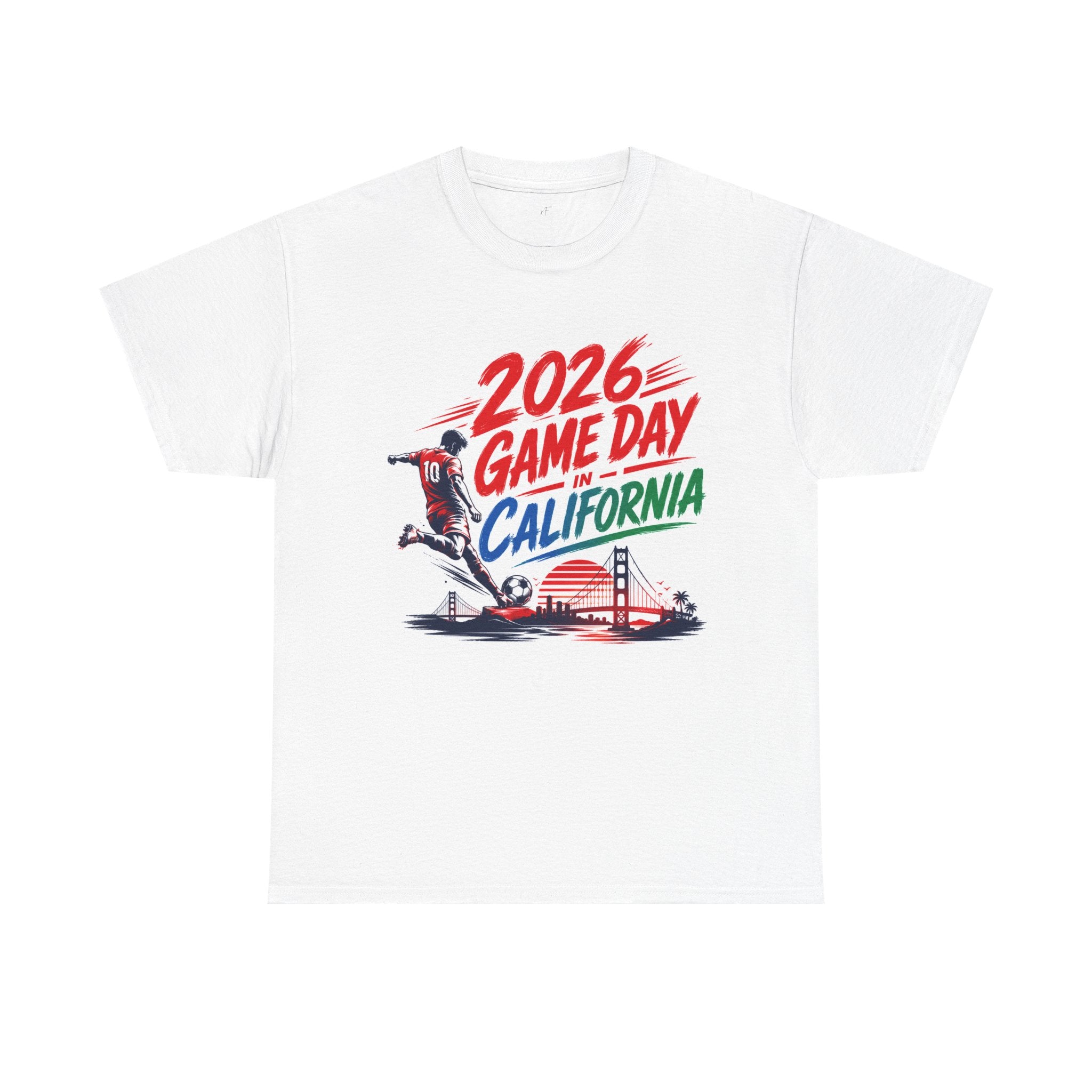 2026 World Cup Unisex California Soccer T‑Shirt — Cali Tee