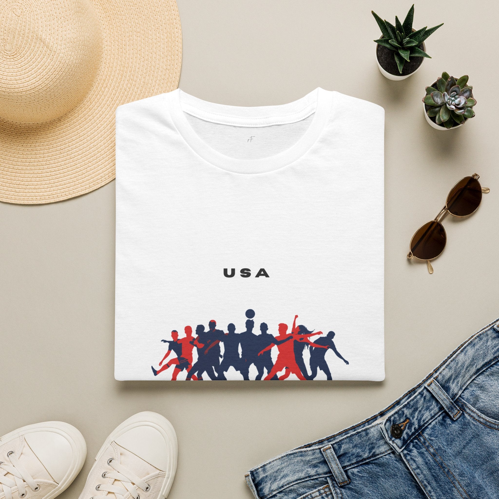 France Unisex World Cup Soccer T-Shirt — France Design