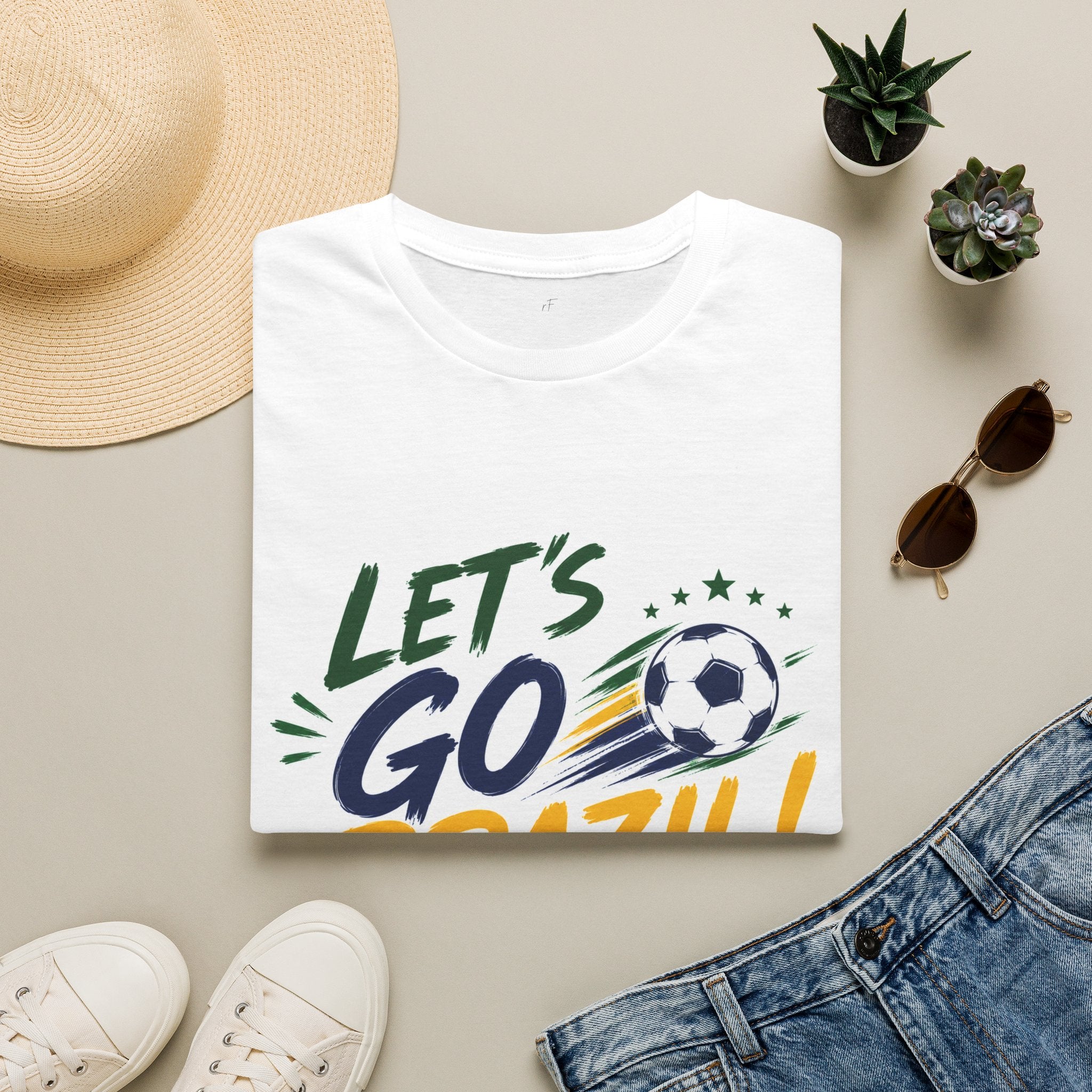 Brazil World Cup Soccer T-Shirt - Brazilian Design