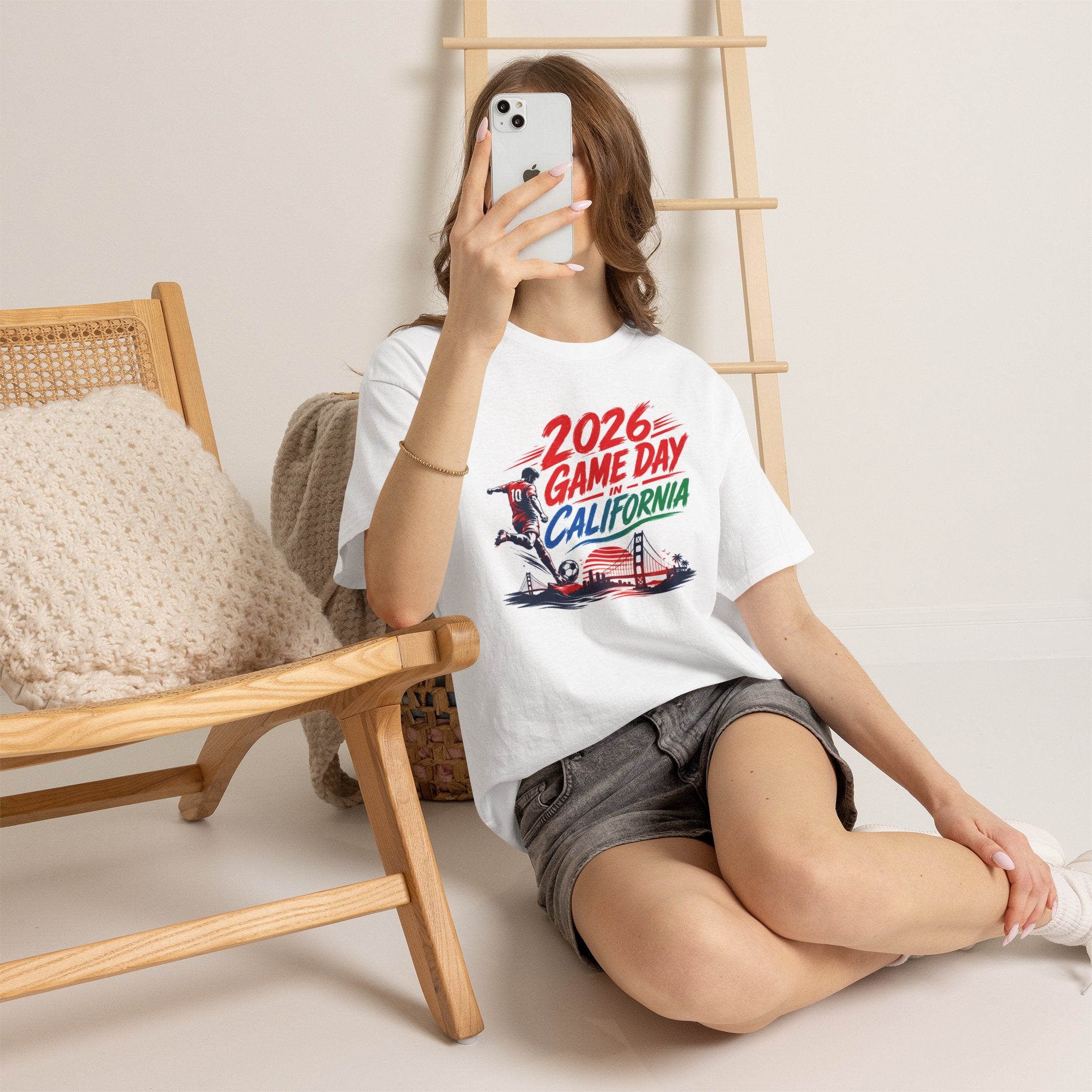 2026 World Cup Unisex California Soccer T‑Shirt — Cali Tee