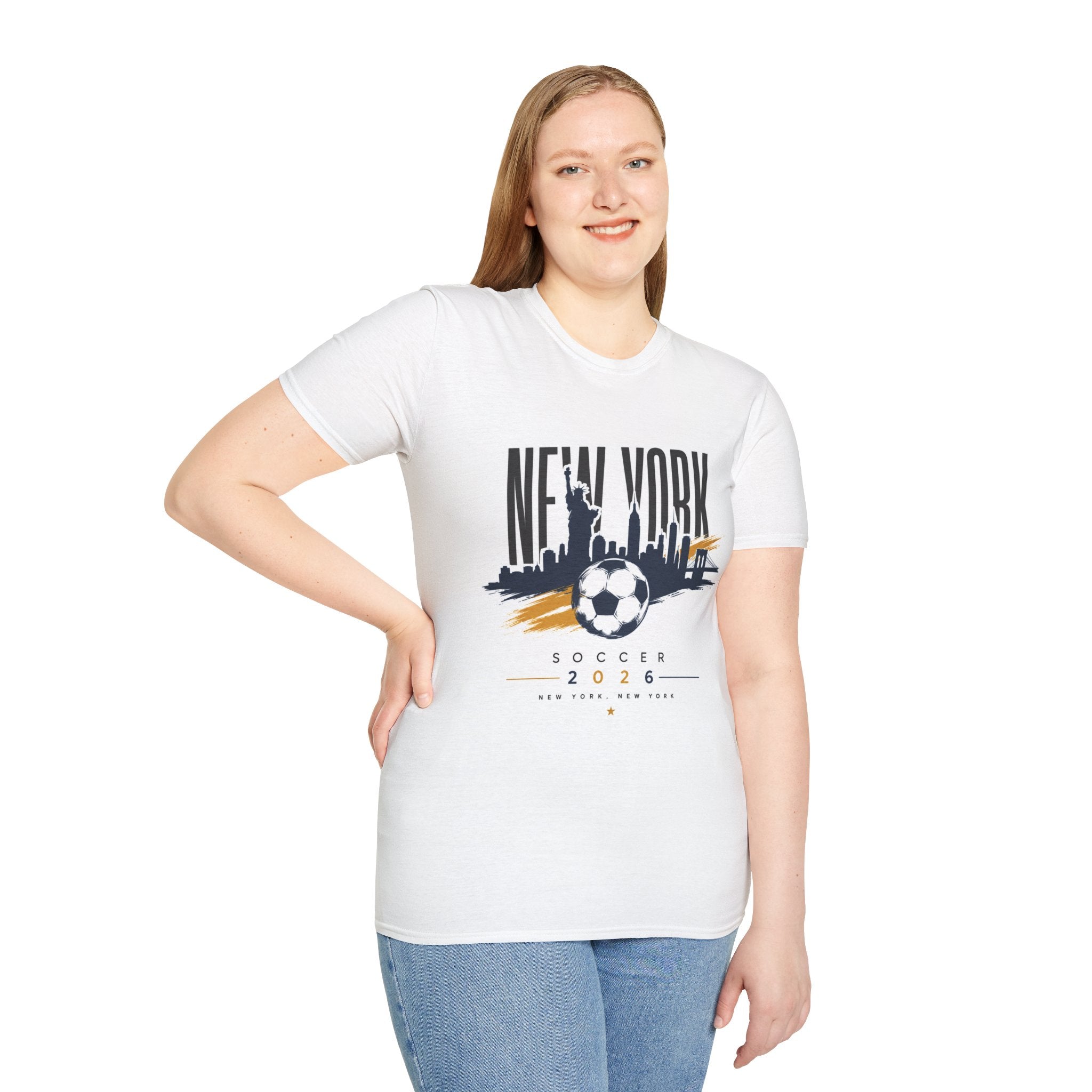 New Yorkers World Cup Soccer T-Shirt — NY Design